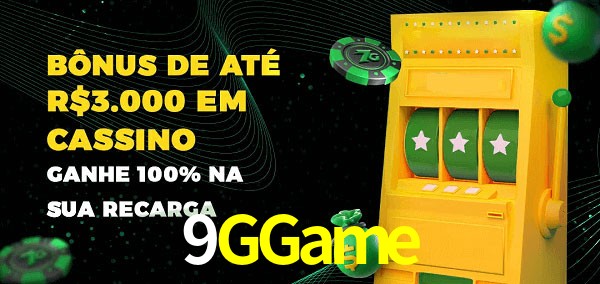 9GGame melhor bônus de depósito